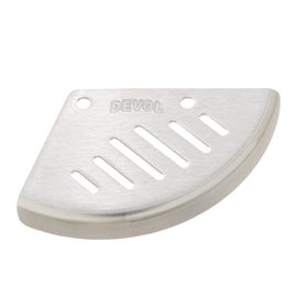DEVOL rear disc guard for bike, protective metal guard designed to shield rear disc brake from debris and impacts.