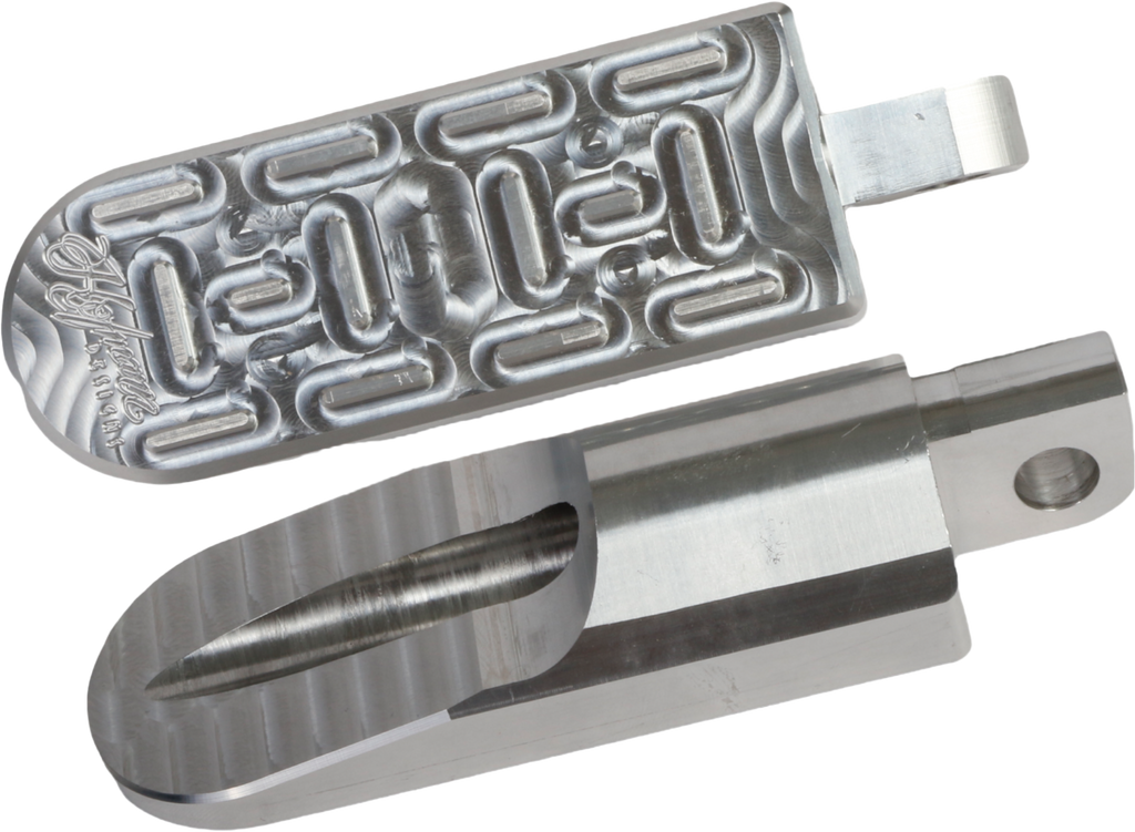 H/D Billet Foot Pegs Raw