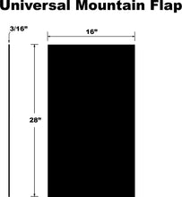 Load image into Gallery viewer, Mountain Snowflap Universal Black