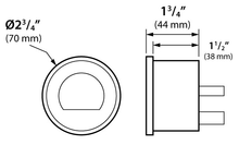 Load image into Gallery viewer, 4 Piece Red Led Gauges `14 22 Flht Flhx Fltr