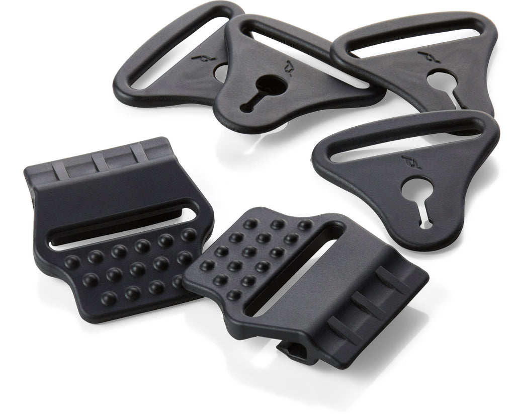 Kx 2.0 Strap Clip & Loop Set Black