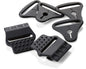Kx 2.0 Strap Clip & Loop Set Black