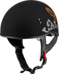 Hh 65 Corvus Helmet Matte Black/Silver/Orange Xs