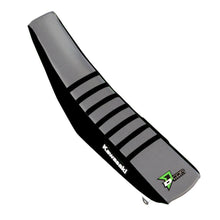 Load image into Gallery viewer, Seat Cover Black/Grey W/Ribs