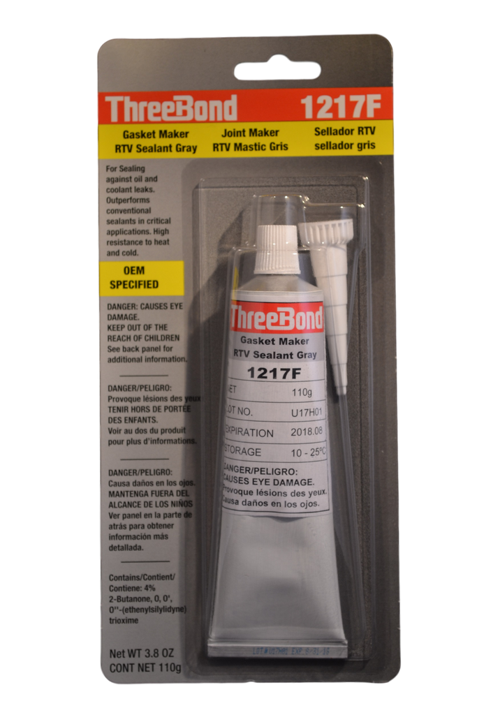 Gasket Maker Rtv Sealant Grey 3.8oz