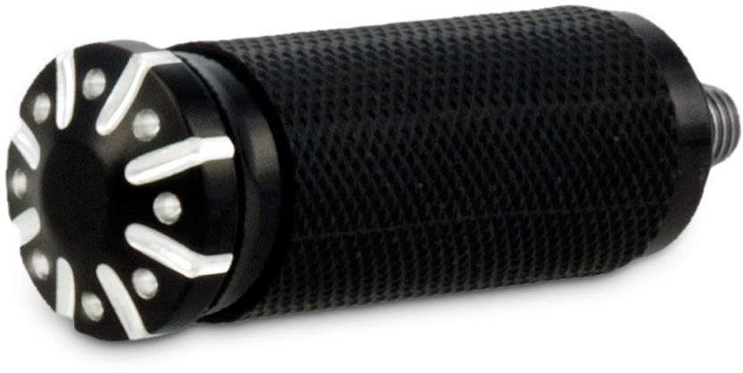 Hawk Toe Peg Billet Black