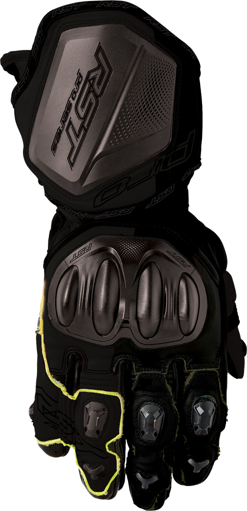 Pro Series Gp D3o Gloves Black Leather Sm