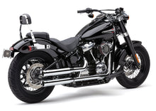 Load image into Gallery viewer, 3" Nh Series Slip Ons Chrome Softail 18 24
