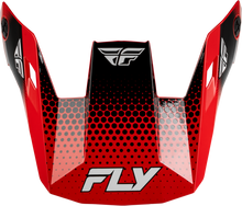 Load image into Gallery viewer, Rayce Sonar Helmet Visor Red/Black/White Ys Yl
