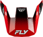 Rayce Sonar Helmet Visor Red/Black/White Ys Yl