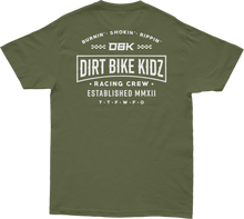 Load image into Gallery viewer, Speed &amp; Style Tee Military Green Lg