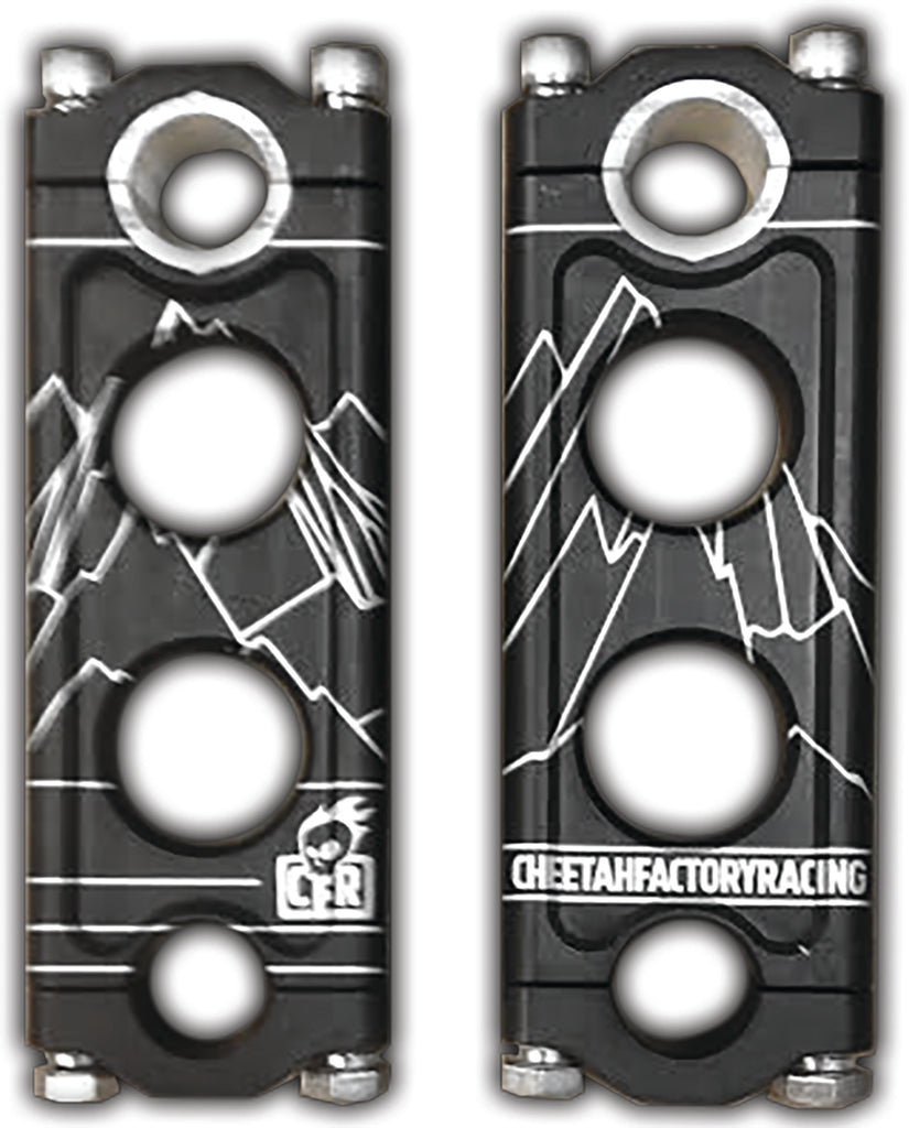 Knucks Risers 4" Black