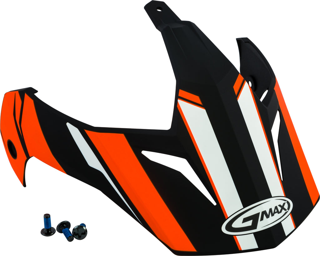 Visor W/Screws Vertical Gm 11 Black/Hi Vis Orange