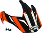 Visor W/Screws Vertical Gm 11 Black/Hi Vis Orange