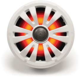 EcoXGear 8-inch marine speaker with durable design, black finish, and waterproof features for outdoor boat audio systems.