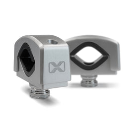 EcoXGear Tower Speaker Mount bracket for secure installation, compatible with EcoXGear outdoor speakers, black, sturdy design.