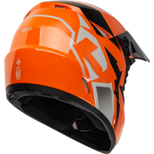 Load image into Gallery viewer, Youth Mx 46y Compound Helmet Orange/Black/Grey Ym