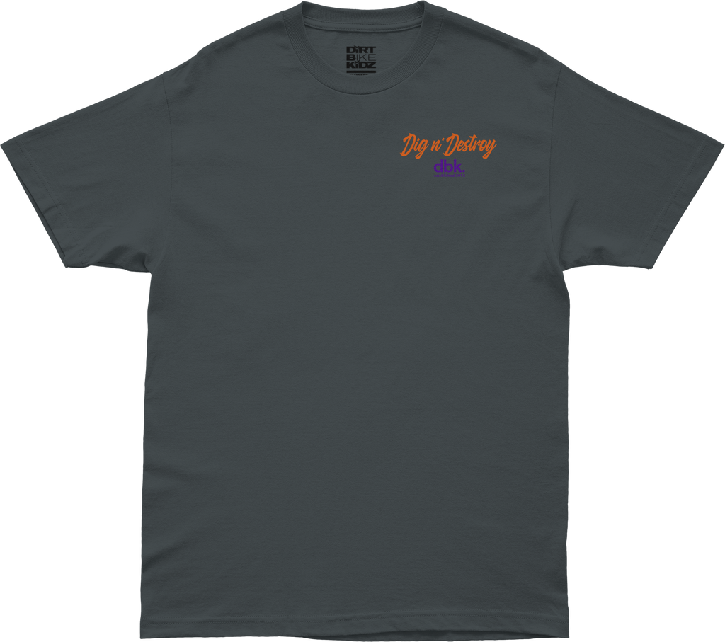 Boneyard Tee Charcoal 2x