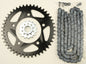 Sprocket/Chain Kit Stl/Alu 15/45t Blk Rx3 520 108l Blk
