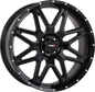 St7 Wheel 20x7 4+3 (+10mm) 4/110 Gloss Black