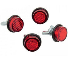 Load image into Gallery viewer, Mini Reflectors Red 4/Pk