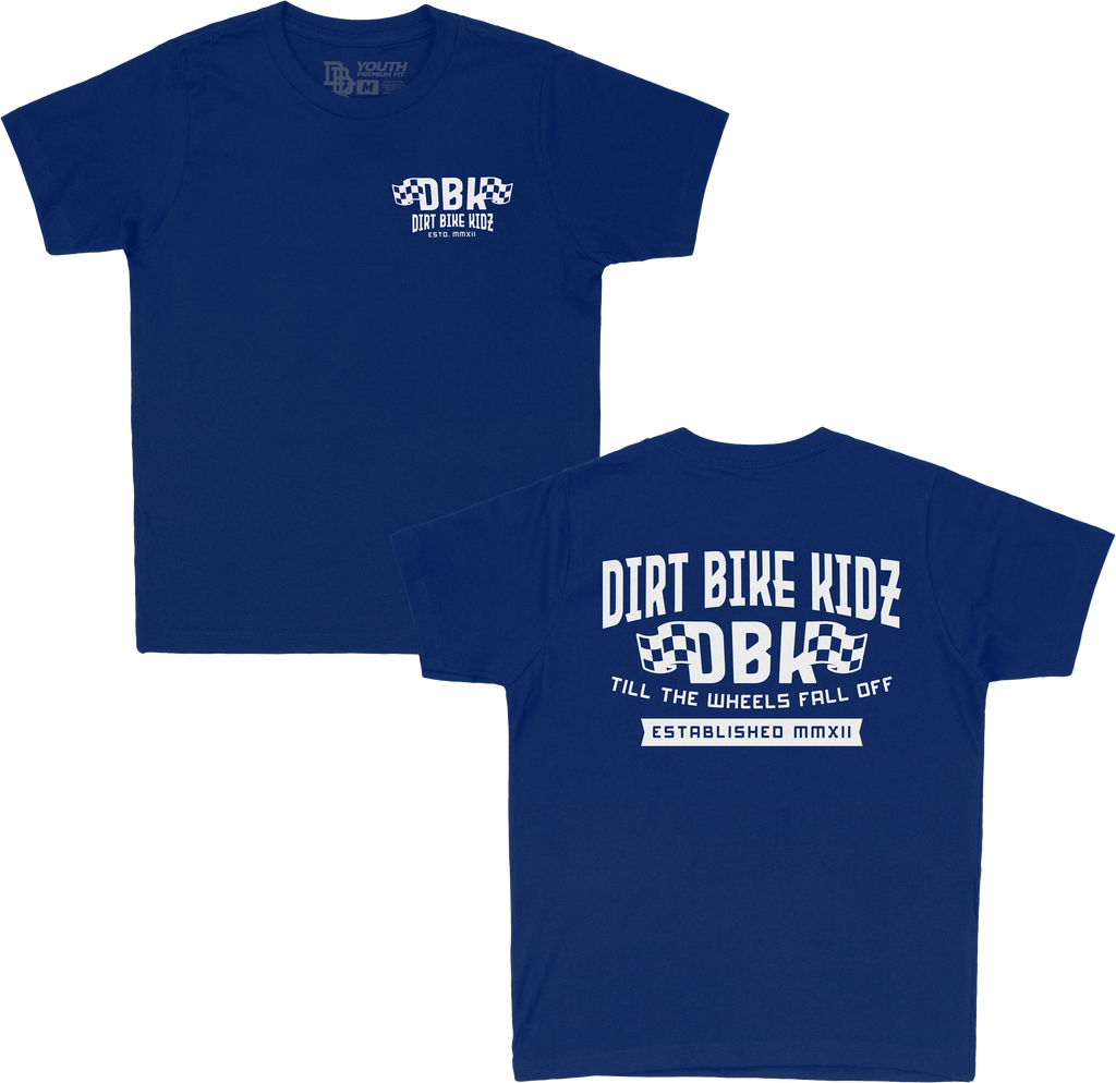 Till The End Youth Tee Royal Blue Yx