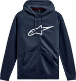 alpine star Ageless Zip Hoodie V3 Navy/White Md 482-73240M