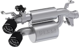 MBRP Exhaust Dual Stacked Slip-On System W/ Active Exhaust Cf Tip 241-10295