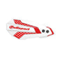 Mx Flow Handguards White/Red Hon