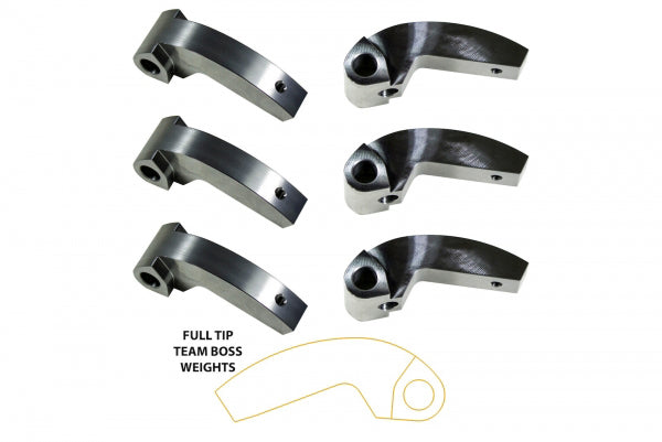 Hypershift Team Full Tip Machined Weights 3/Pk 57.9g