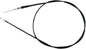 Black Vinyl Rear Hand Brake Cable