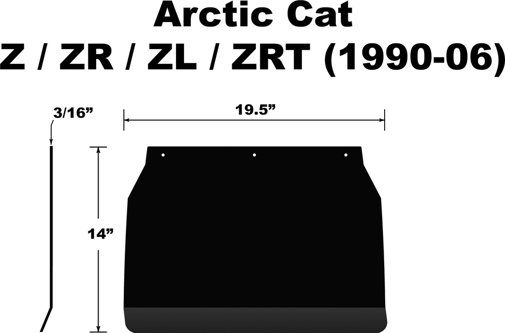 Snowflap  Arctic Cat Zr/Zl/Zrt