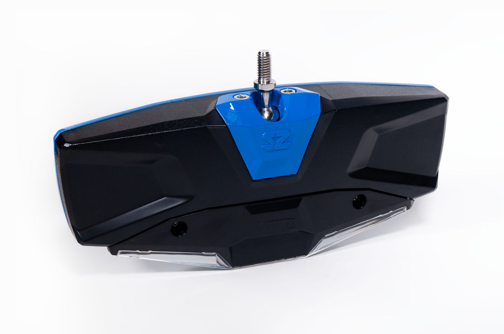 Bezel Halo Billet/Led/Cast Blue