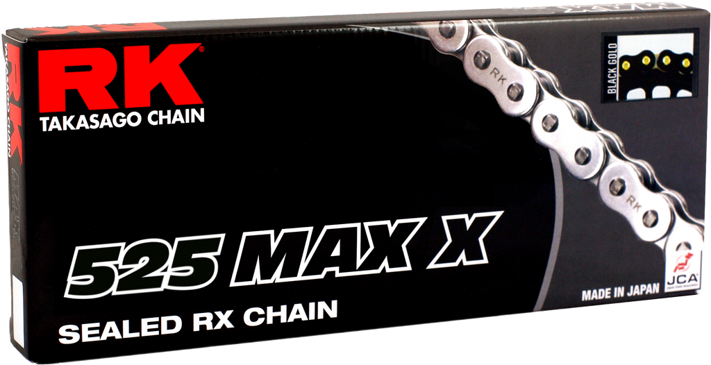 525maxx Drive Chain Black/Gold 525 X 120