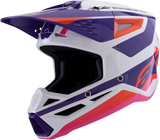 alpine star Sm3 Heat Helmet White/Purple/Pink Glossy Sm 482-00120S