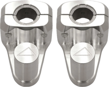 Load image into Gallery viewer, Handlebar Conversion 2" Riser Converts 1" To 7/8" Or 1 1/8"