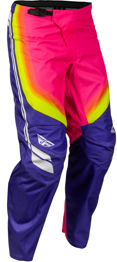 F 16 Raze Pants Purple/Pink/Yellow Sz 48