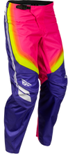 Load image into Gallery viewer, F 16 Raze Pants Purple/Pink/Yellow Sz 48