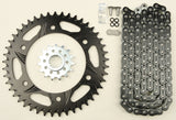 VORTEX Sprocket/Chain Kit Stl/Alu 15/45t Blk Rx3 520-108l Blk 3-CK6335