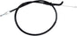 Black Vinyl Throttle Pull Cable