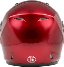 Load image into Gallery viewer, Of 17 Open Face Helmet Candy Red Md