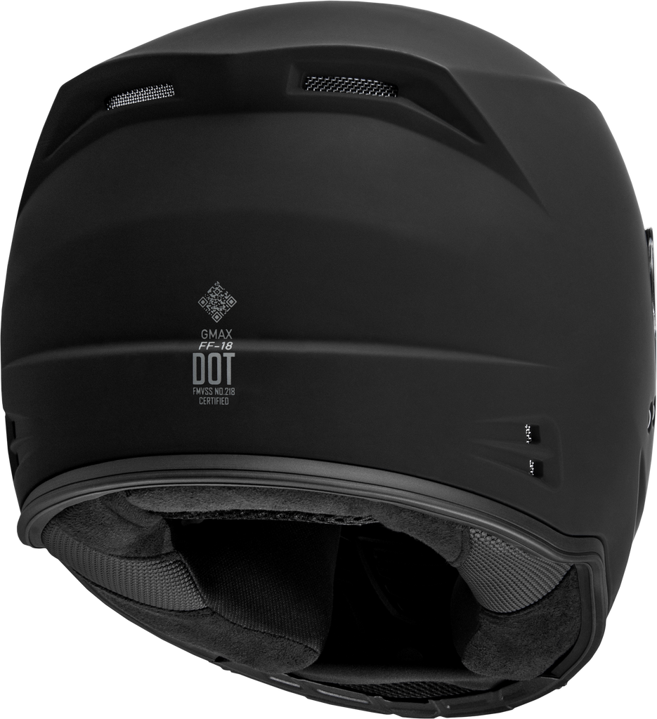 Ff 18 Solid Helmets Matte Black Xl
