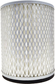 Emgo Air Filter 78-9310 showing a cylindrical air filter with pleated paper element for motorcycle or vehicle engine filtration