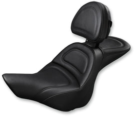 SADDLEMEN EXPLORER SEAT WITH BACKREST BLACK 2013-2017 HARLEY BREAKOUT FXSB - The Speed Shop Canada
