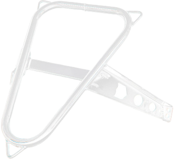 Spare Tire Mount White Pol