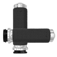 Load image into Gallery viewer, Fly By Wire Throttle Memory Foam Grip Chrome