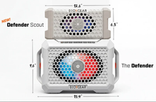 Load image into Gallery viewer, ECOXGEAR Defender Scout portable whitewater audio and communication device with rugged design and waterproof features.