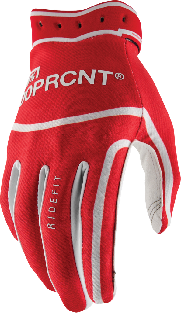 Ridefit Gloves Red Sm