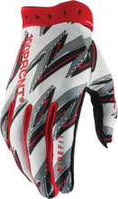 Load image into Gallery viewer, Ridefit Gloves White/Red Xl
