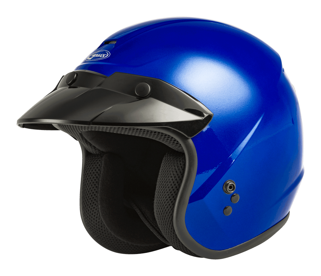 Youth Of 2y Open Face Helmet Blue Ym